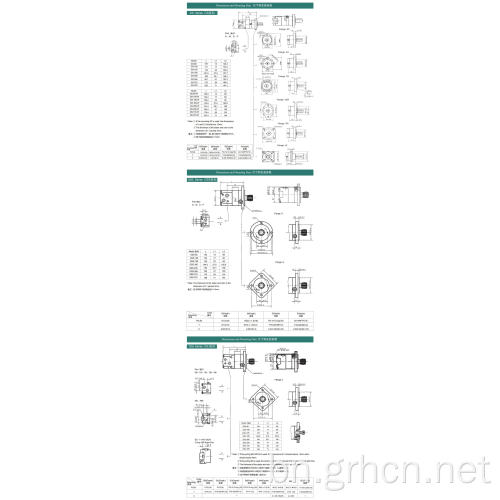 নিম্ন RPM হাইড্রোলিক স্টিয়ারিং মোটর